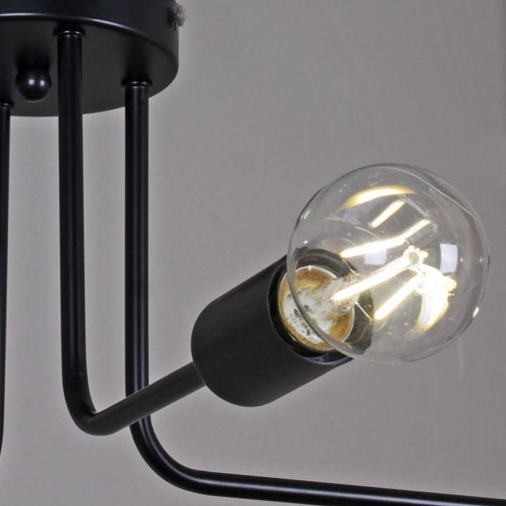 Потолочная люстра ILLUMICO  IL2000-8C-05 BK