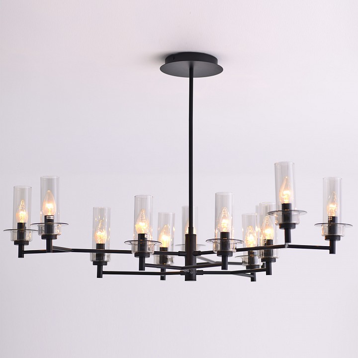 Люстра на штанге ILLUMICO IL2216 IL2216-12PLS-24 HIGHBALL