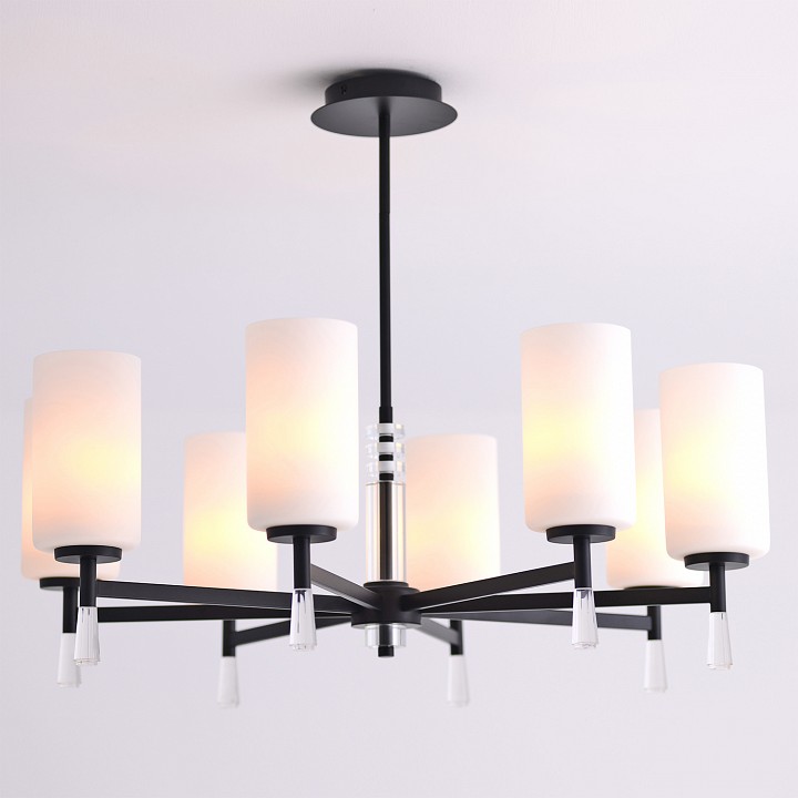 Люстра на штанге ILLUMICO IL2218 IL2218-8PLS-24 HIGHBALL