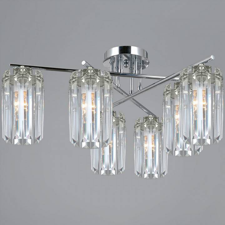 Потолочная люстра ILLUMICO LYRA IL3566-6CSQ-24 CR LYRA