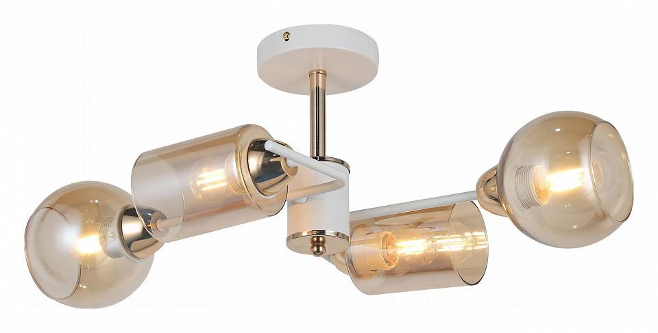 Люстра на штанге ILLUMICO IL8243-4COU-79 WH GD