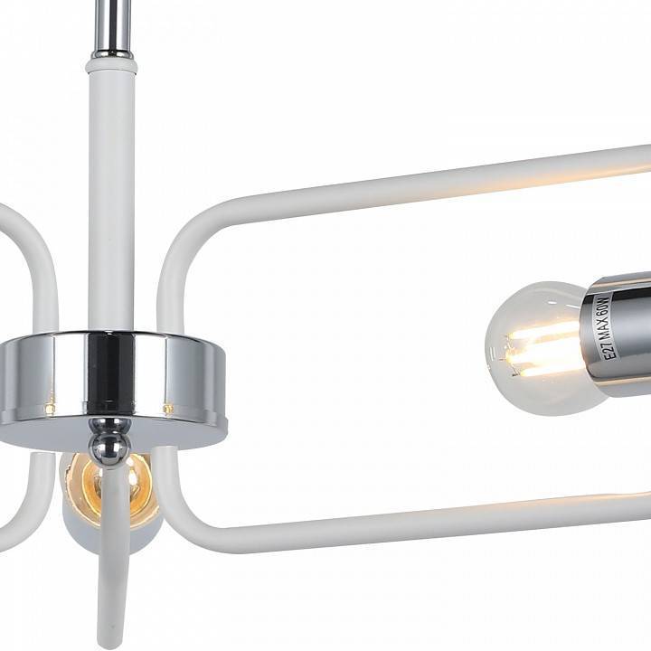 Люстра на штанге ILLUMICO  IL8253-3COU-79 WH CR