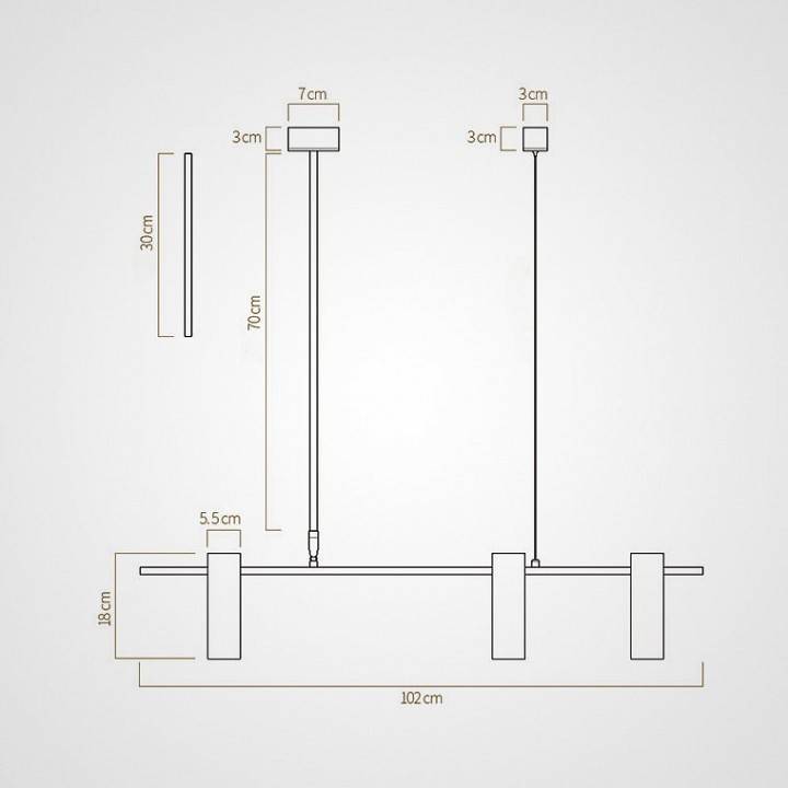 Светильник на штанге ImperiumLoft ADIS ADIS01