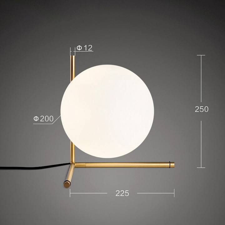 Настольная лампа декоративная ImperiumLoft STEM TAB STEM-TAB01