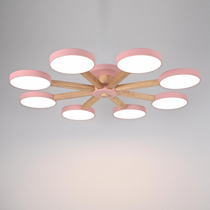 Люстра на штанге Imperiumloft TURNA Pink TURNA01