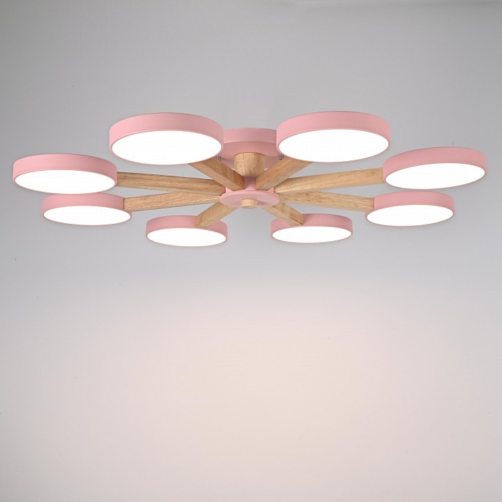 Люстра на штанге Imperiumloft TURNA Pink TURNA01