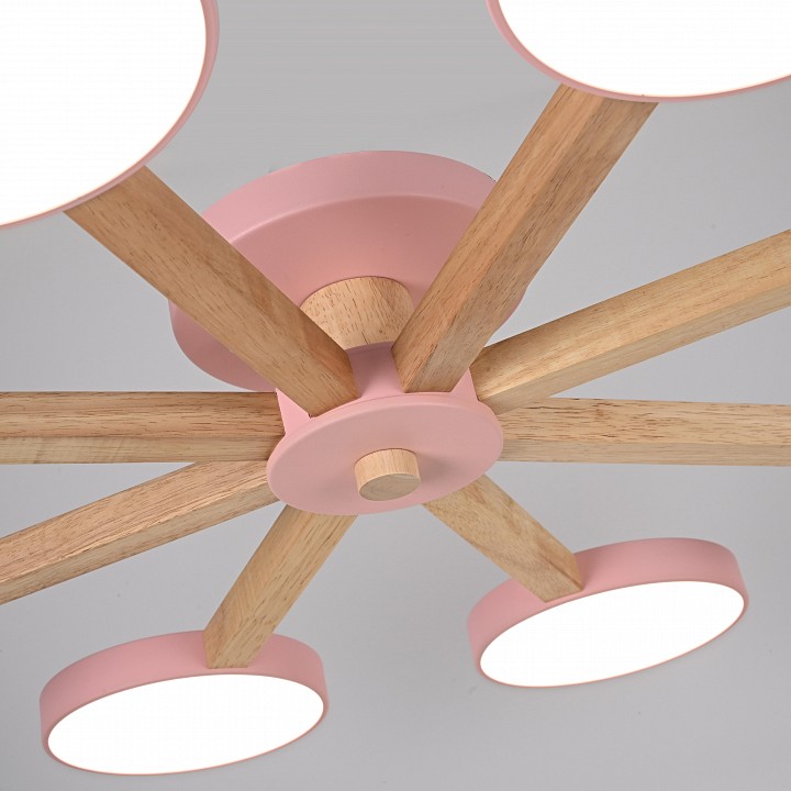 Люстра на штанге Imperiumloft TURNA Pink TURNA01