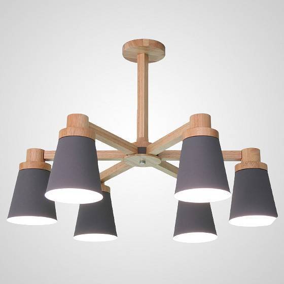 Люстра на штанге ImperiumLoft Prop Grey prop01