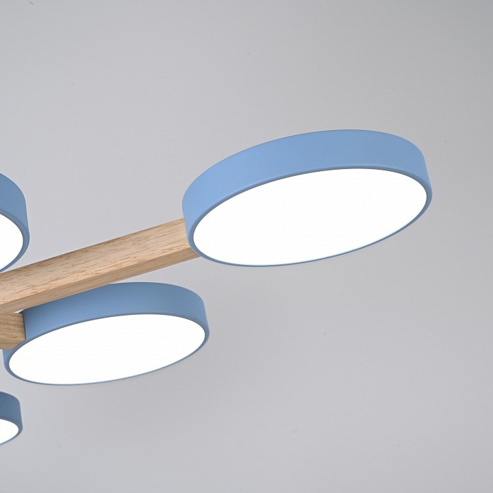 Люстра на штанге Imperiumloft TURNA Blue TURNA-B01