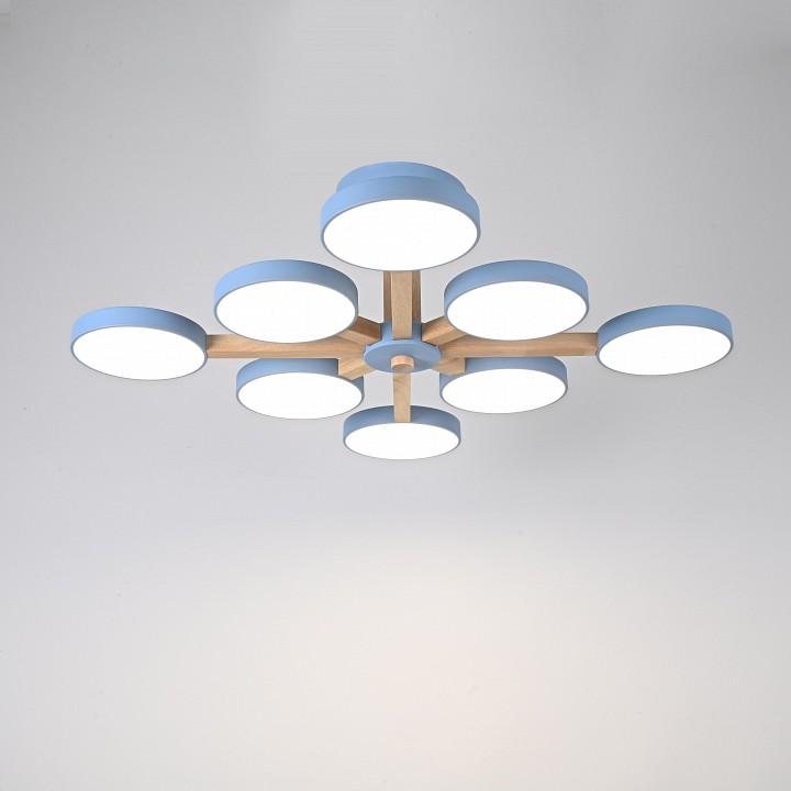 Люстра на штанге Imperiumloft TURNA Blue TURNA-B01