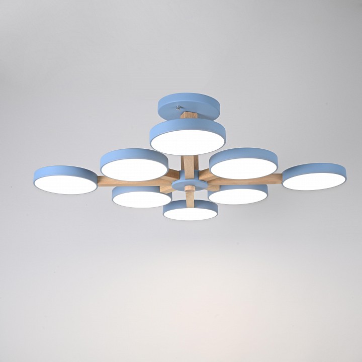 Люстра на штанге Imperiumloft TURNA Blue TURNA-B01