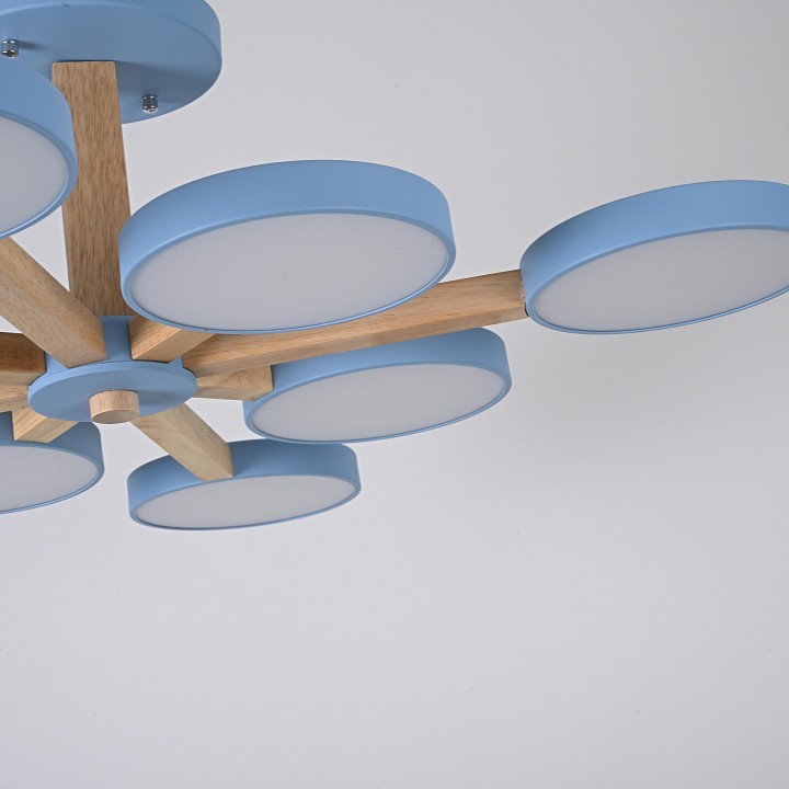 Люстра на штанге Imperiumloft TURNA Blue TURNA-B01