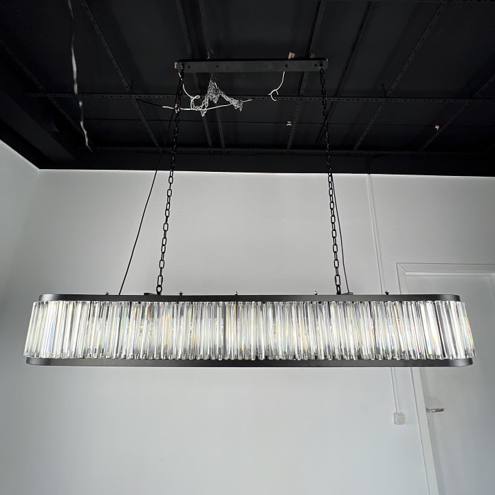 Подвесной светильник Imperiumloft Odeon Clear Glass Black 248522-22