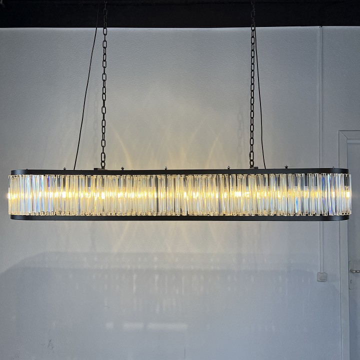 Подвесной светильник Imperiumloft Odeon Clear Glass Black 248522-22