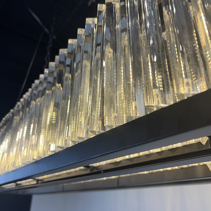 Подвесной светильник Imperiumloft Odeon Clear Glass Black 248522-22