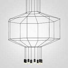 Подвесная люстра Imperiumloft Vibia Wireflow 40,1634
