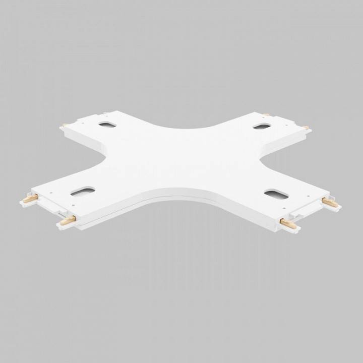 Соединитель X-образный для накладных треков Imex UT25 белый IL.0007.3004 WH