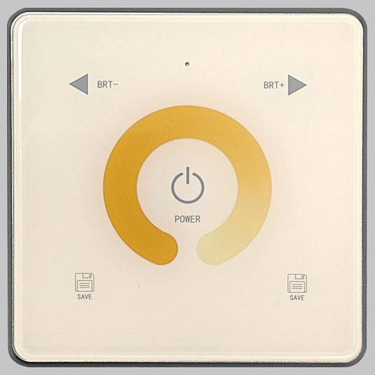 Панель управления цветовой температурой сенсорная встраиваемая Imex Smart Line IL.0050.7001-BG