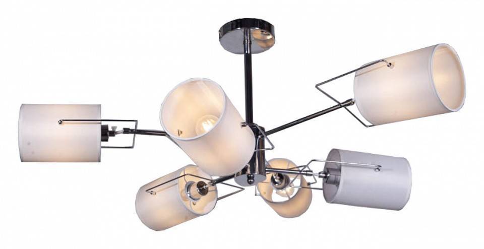Люстра на штанге Imex 2654 6 ламп MD.2654-6-S CH