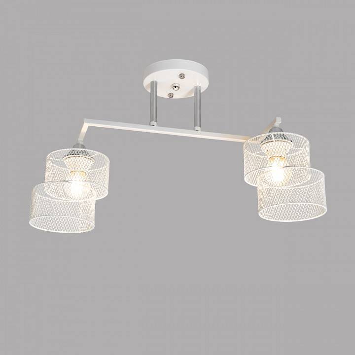 Светильник на штанге Imex MD.4252 2 лампы белый хром MD.4252-2-S-WH+CH