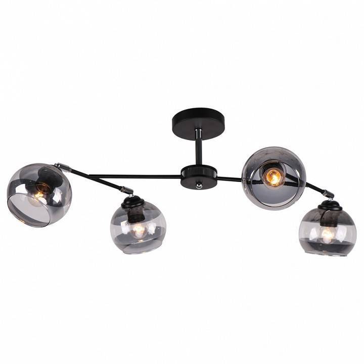 Потолочная люстра Imex 9460 4 лампы MD.9460-4-S BK+CH