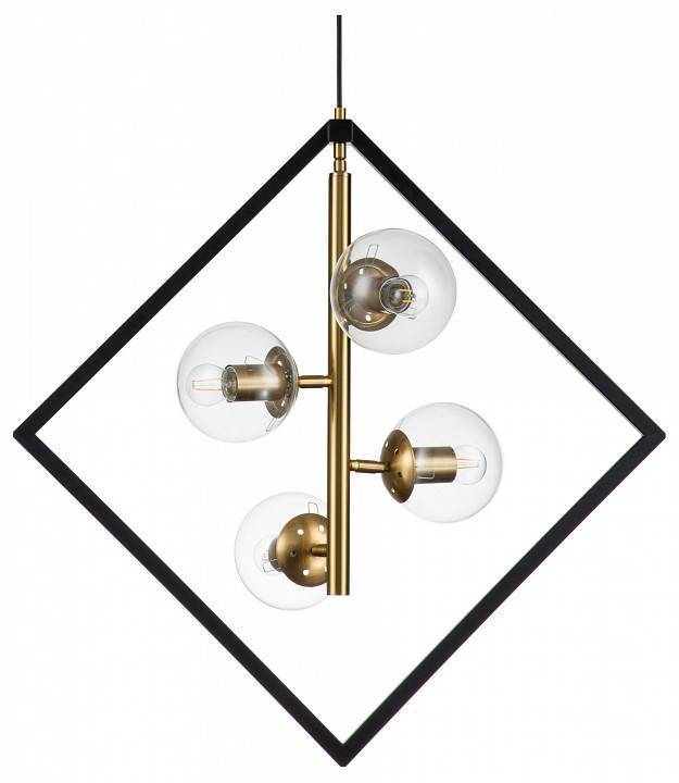 Подвесная люстра Indigo Faccetta 13005/A/4P Black