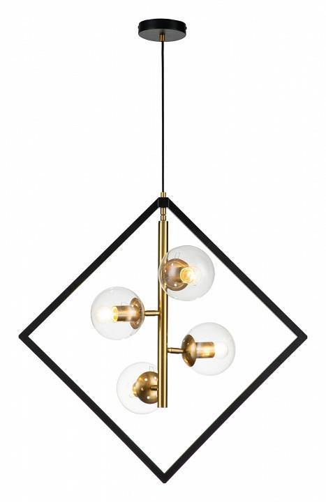 Подвесная люстра Indigo Faccetta 13005/A/4P Black