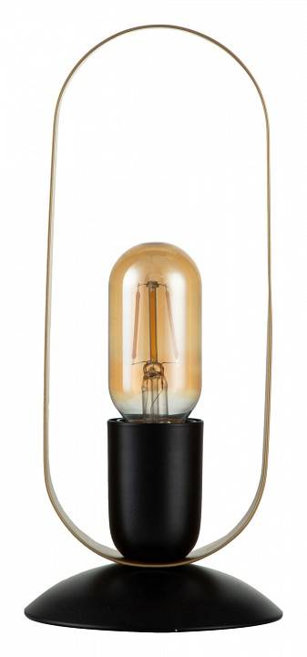 Настольная лампа декоративная Indigo Animo 10007/A/1T Black