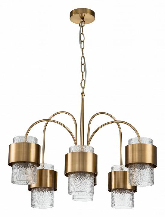 Подвесная люстра Indigo Eleganza 12019/A/6P Brass