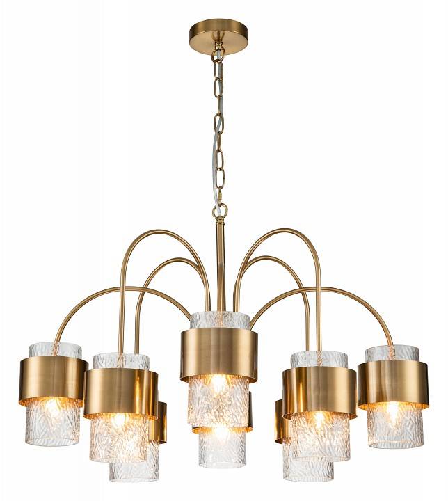 Подвесная люстра Indigo Eleganza 12019/A/8P Brass