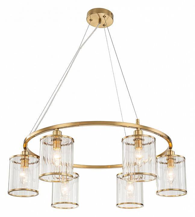 Подвесная люстра Indigo Dante 13022/6P Brass