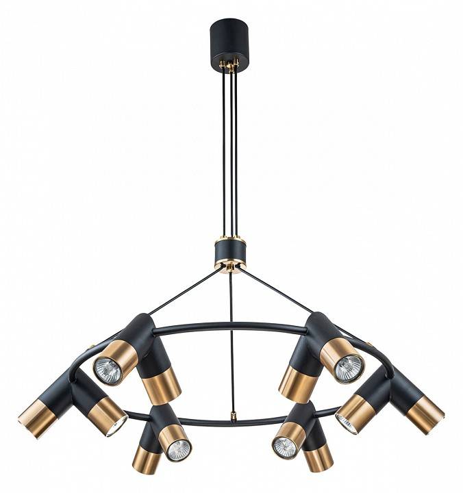 Подвесная люстра Indigo Doppio 11036/12P Black
