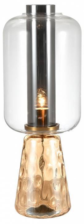 Настольная лампа декоративная Indigo Strego 11045/1T Amber