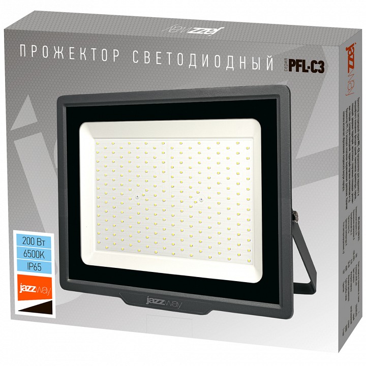 Настенно-потолочный прожектор Jazzway  PFL- C3- 200w  6500K IP65