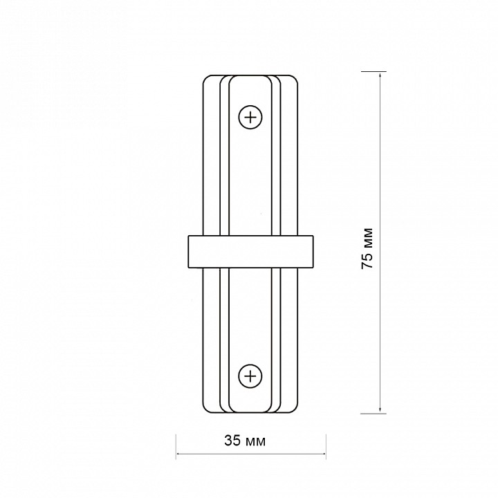 Соединитель линейный для треков Jazzway  PTR CI-GR
