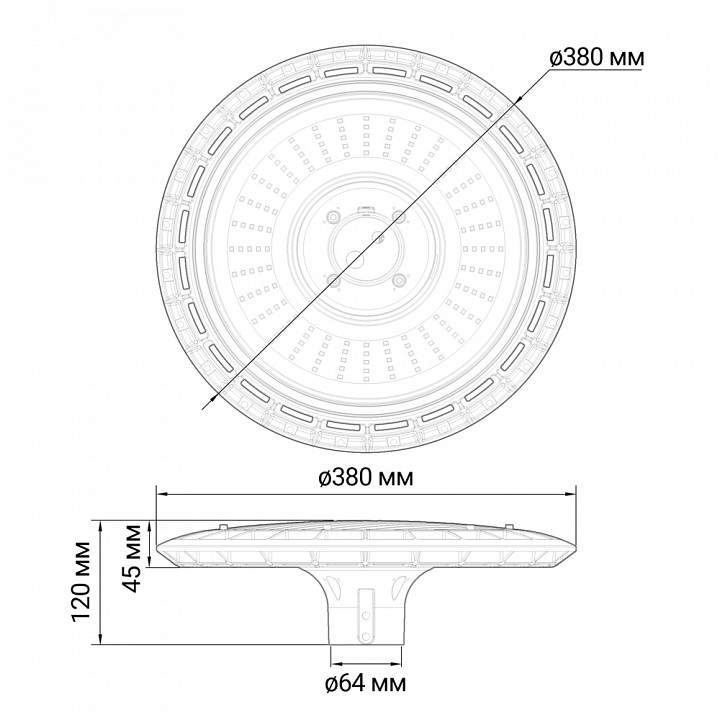 Консольный светильник Jazzway  PGL 04   60w 3000K IP65 GR AC200-240