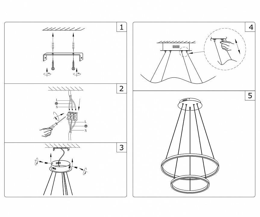 Подвесной светильник Kink Light Тор 08219,19A(4000K)