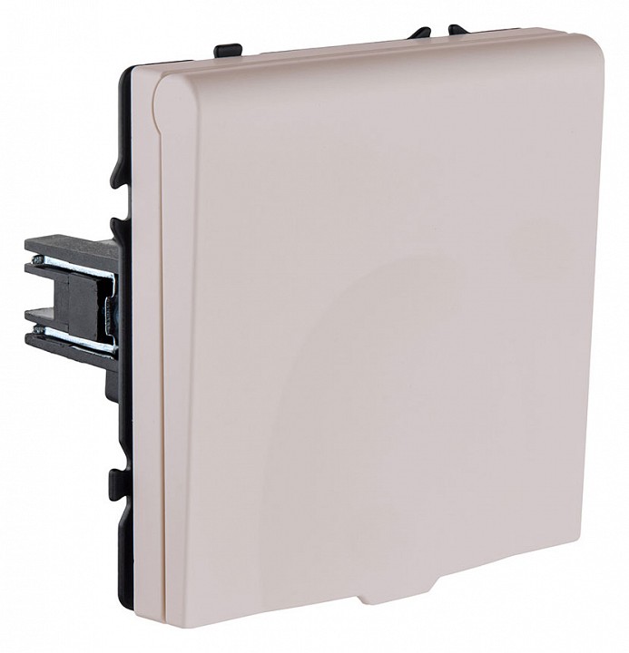 Розетка с заземлением с крышкой, без рамки Kollinger Eclipse EC-015CM