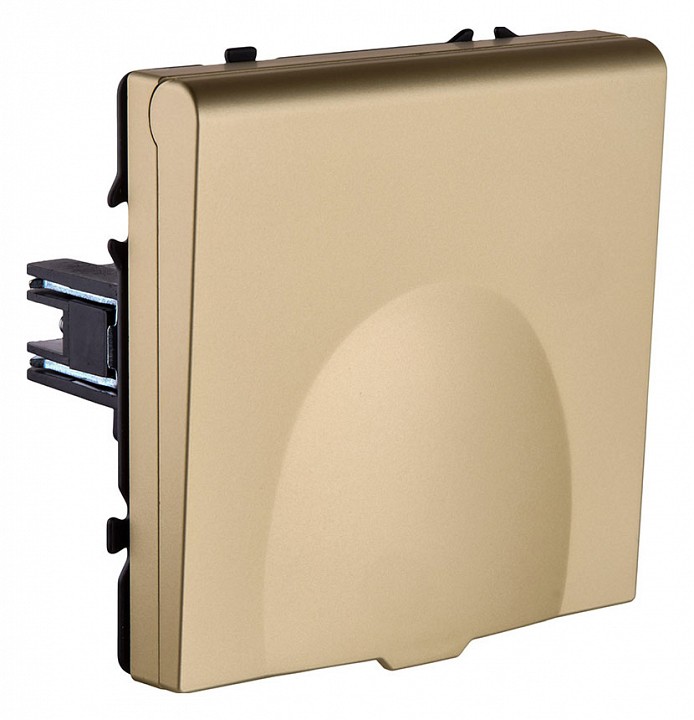 Розетка с заземлением с крышкой, без рамки Kollinger Eclipse EC-015GD