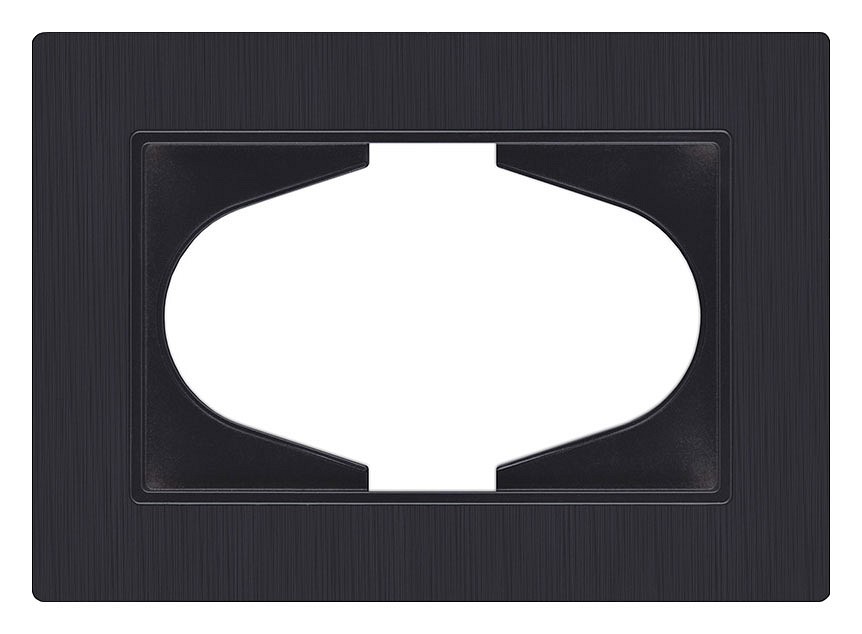 Рамка для двойной розетки Kollinger Eleganz Plex EP120BM