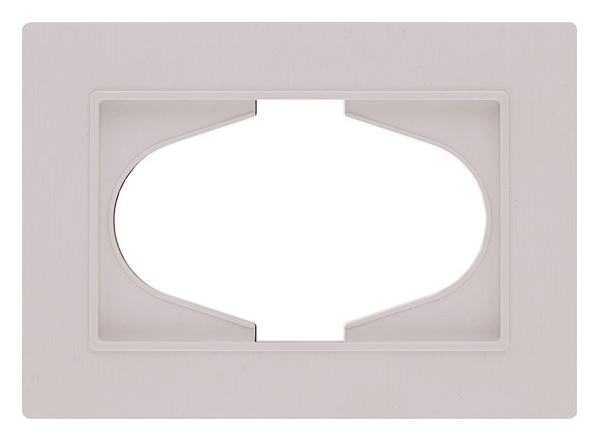 Рамка для двойной розетки Kollinger Eleganz Plex EP120CM