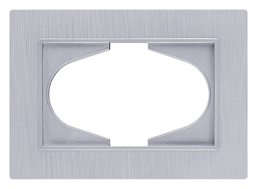Рамка для двойной розетки Kollinger Eleganz Plex EP120GY
