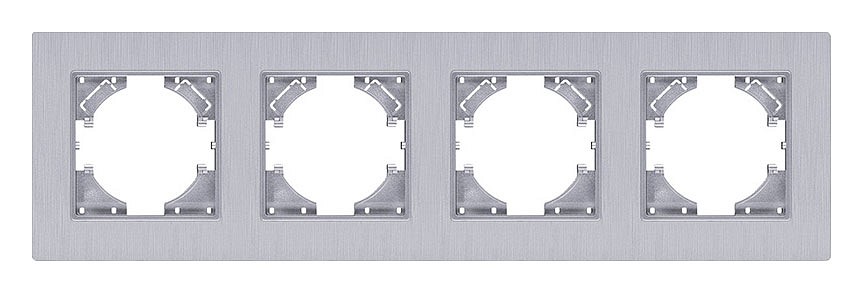 Рамка на 4 поста Kollinger Eleganz Plex EP4GY