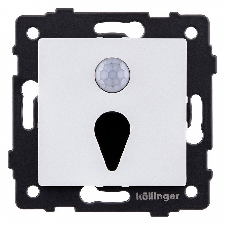 Заглушка для поста с подсветкой, без рамки Kollinger  REA-044WH