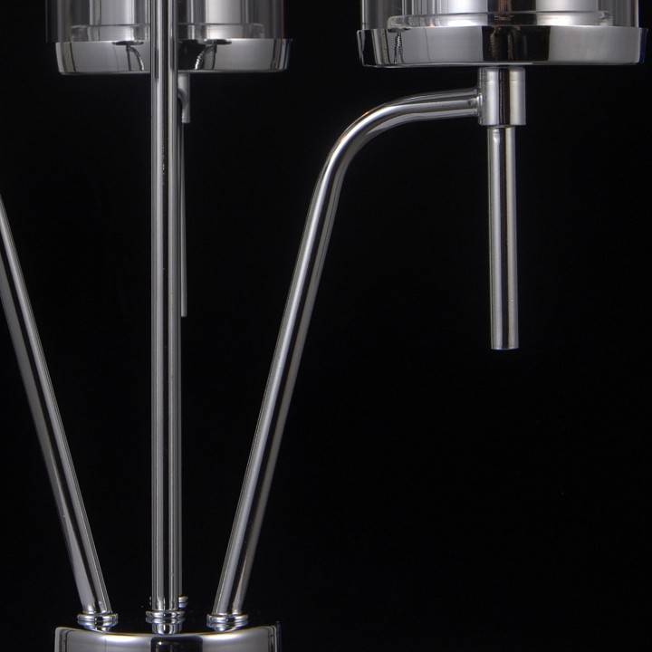 Настольная лампа декоративная Natali Kovaltseva Helsinki II HELSINKI II 79012-3T CHROME