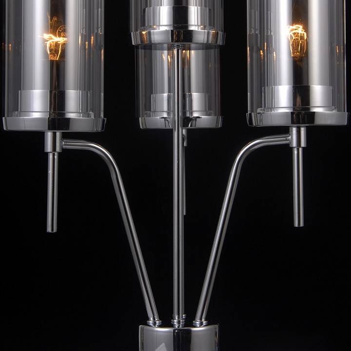 Настольная лампа декоративная Natali Kovaltseva Helsinki II HELSINKI II 79012-3T CHROME