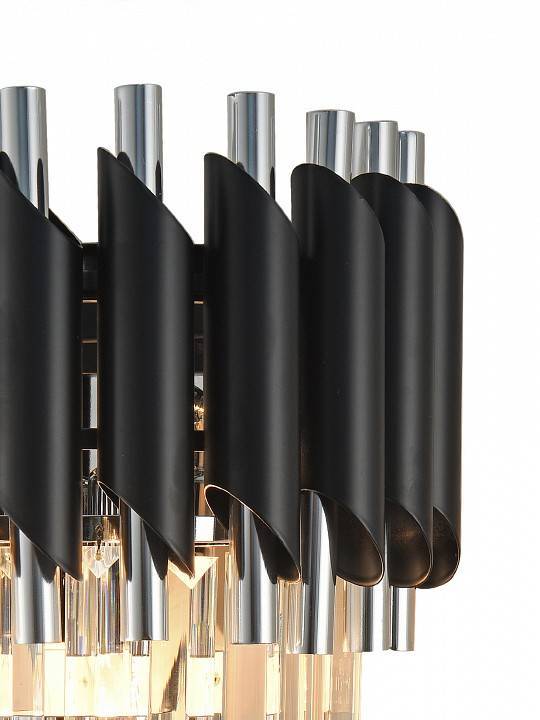 Накладной светильник Natali Kovaltseva DARIAN 76017/2W CHROME BLACK