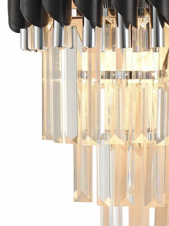 Накладной светильник Natali Kovaltseva DARIAN 76017/2W CHROME BLACK