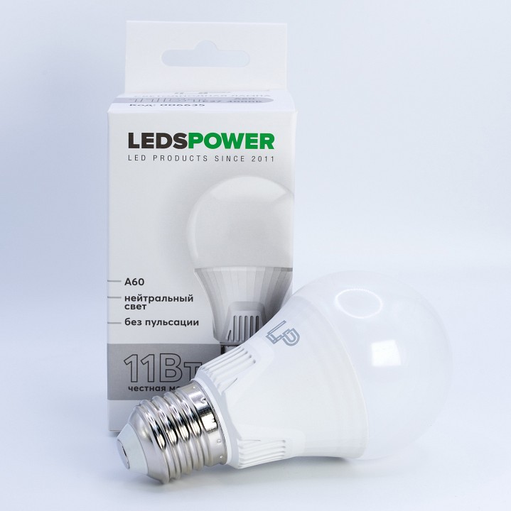 Лампа светодиодная LEDS POWER A60 006635