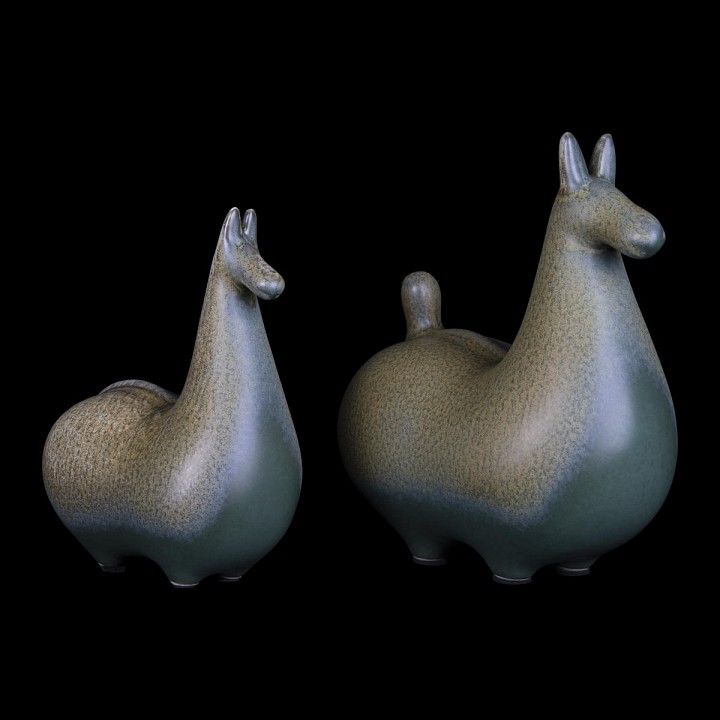 Набор из 2 статуэток Loft it Horse 10283 Green (2 pcs)